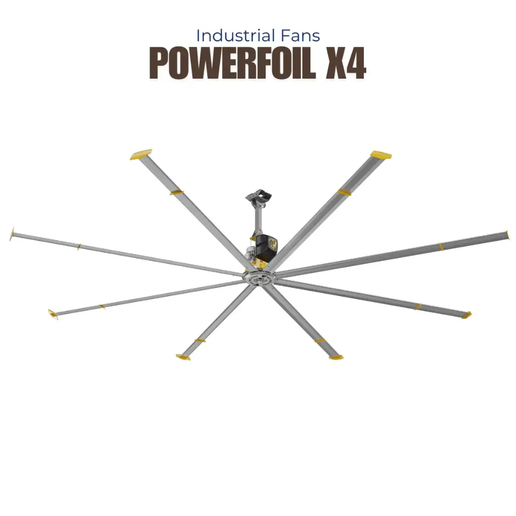 Quạt trần HVLS Powerfoil X4