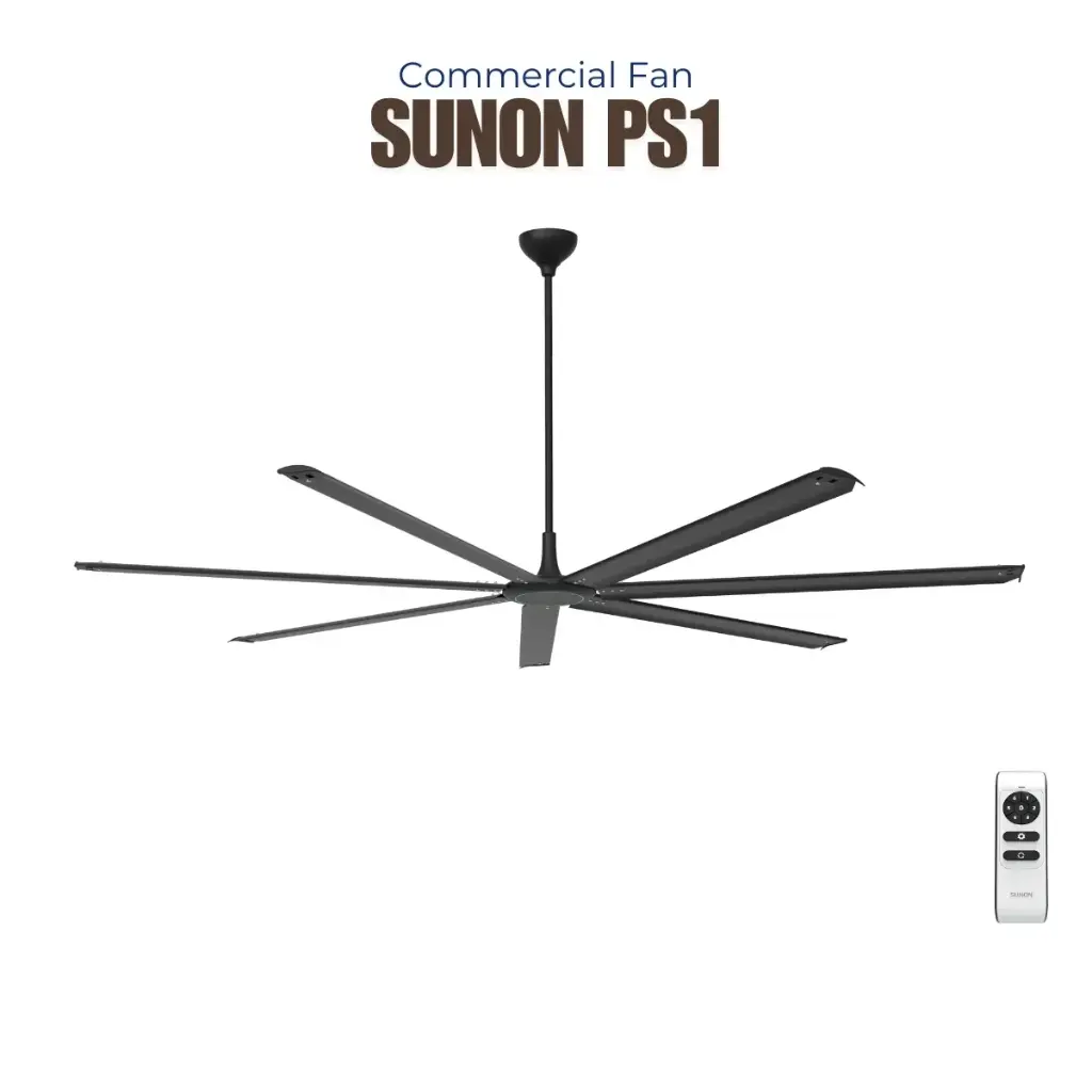 Quạt trần HVLS SUNON Powerful 1
