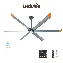 Quạt trần HVLS Pandora V150e Blue Royal